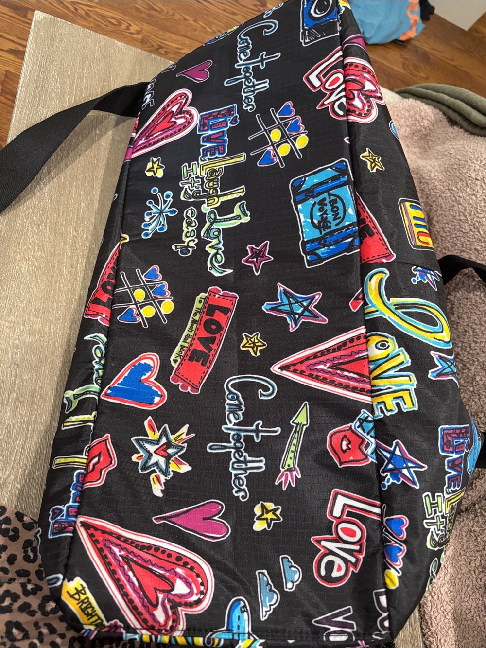 Brighton Love Scribble Jetsetter Duffle - Picture 8 of 10